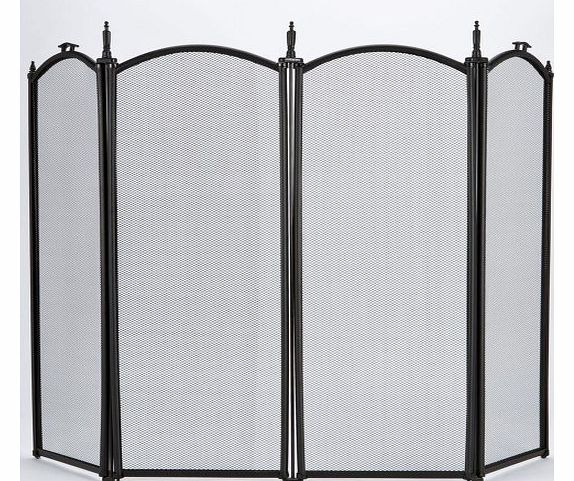 Inglenook Harewood Black Fire Screen FIRE22