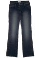 slim-fit stretch bootcut jeans