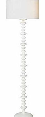 Inspire Amethyst Floor Lamp - Ivory