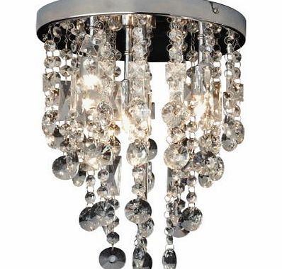 Inspire Cristallo 4 Light Ceiling Fitting