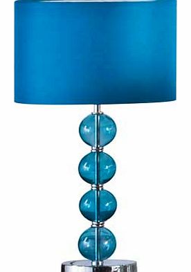 Inspire Glass Ball Table Lamp - Teal