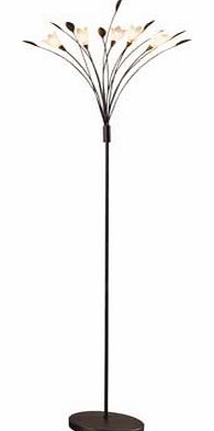 Inspire Mya Floor Lamp - Chocolate