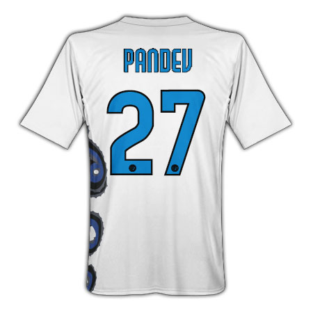 Nike 2010-11 Inter Milan Nike Away Shirt (Pandev 27)