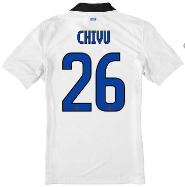 Nike 2011-12 Inter Milan Nike Away Shirt (Chivu 26)