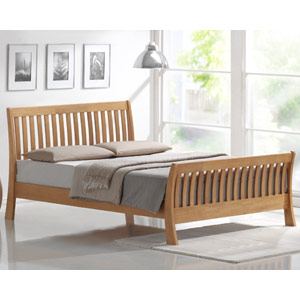 Picasso Beech 5FT Kingsize Bedstead