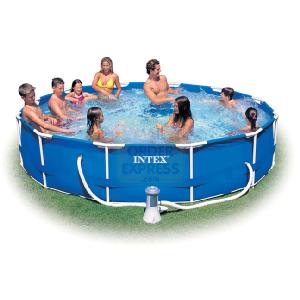 INTEX 12ft x 30in Metal Frame Pool