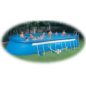 28 x 12 x 52 Oval Frame Pool