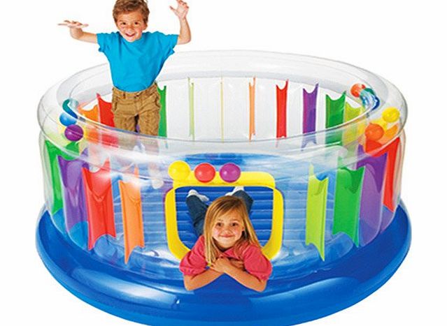 Intex Recreation Jump-O-Lene, Transparent Ring Bounce, Age 3-6