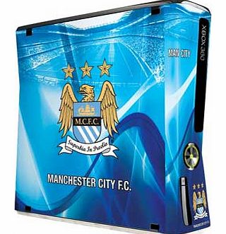 Intoro Man City Xbox 360 Console Skin