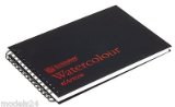 BOCKINGFORD 300gms Hardback Spiral Jumbo pad 1/8 imp Rough 190 x 280mm