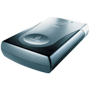 Iomega External Hard Drive 120Gb