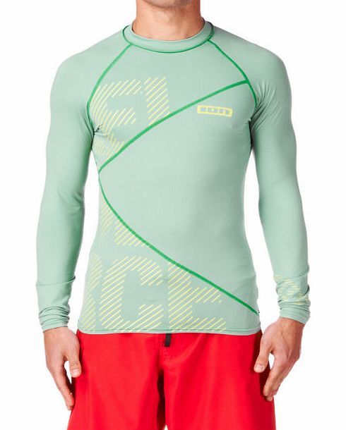 ION Mens ION Feel the Force Rash Vest - Malachite