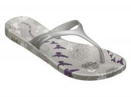 Fever silver flip flop