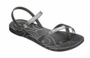 G2B Clear Black Sandal