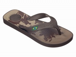 Ipanema Palmery brown flip flop