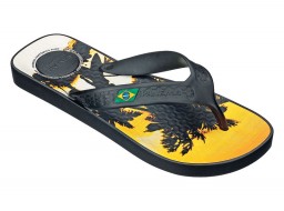 Palmery yellow flip flop