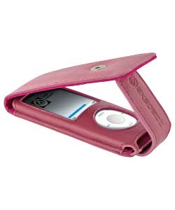 Nano 4G Pink Leather Case