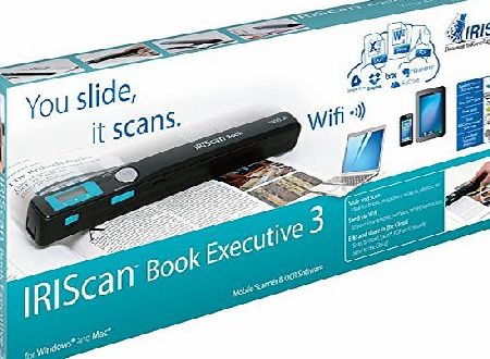 IRIS can Book 3 Executive Wi-Fi Portable Scanner