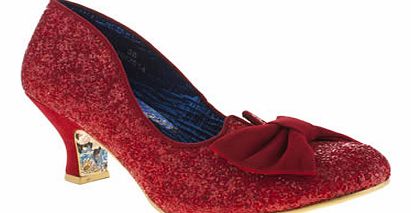 womens irregular choice red dazzle razzle