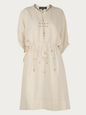 DRESSES CREAM 0 ISA-T-LAMONI