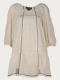 DRESSES CREAM 0 ISA-T-MIER