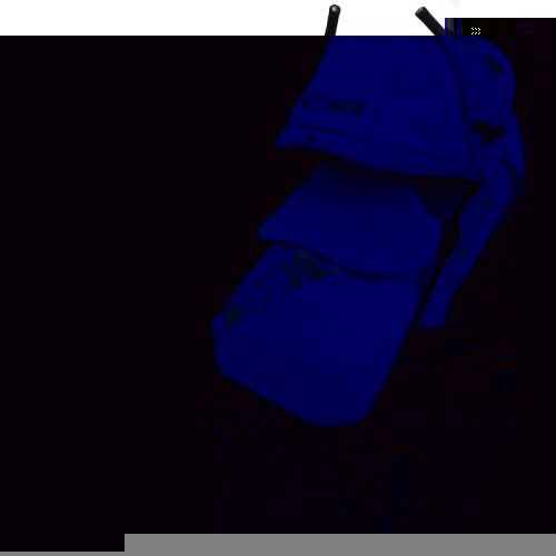 iSafe buggy Stroller Pushchair - Navy Complete With Footmuff, HeadSupport and Raincover