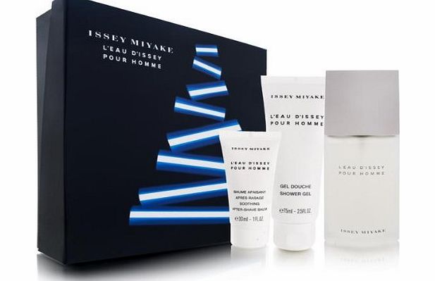 Issey Miyake LEau DIssey Pour Homme by Issey Miyake Eau de Toilette Spray 75ml, Shower Gel 75ml 