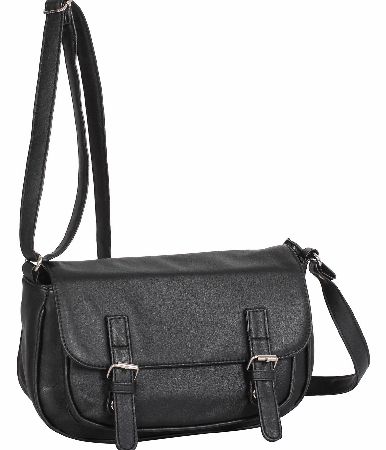 IT Leather Buckle Satchel