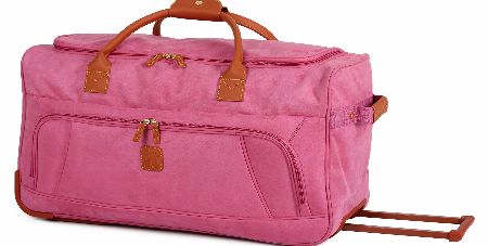 IT LUGGAGE 67.5cm Suedette Trolley Holdall