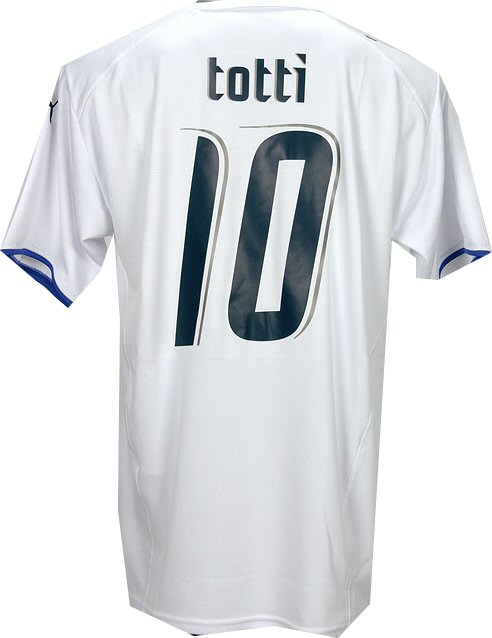 Puma Italy away (Totti 10) 06/07