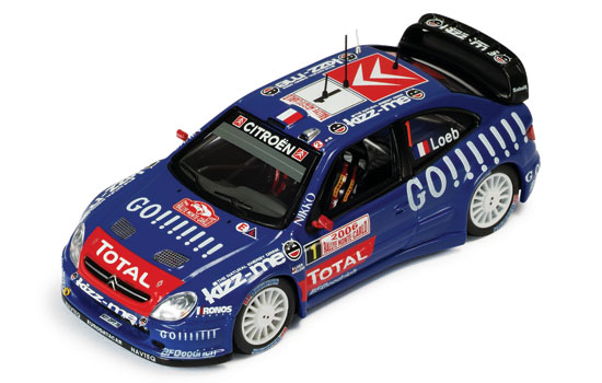 ixo Citroen Xsara WRC 2nd Monte Carlo 2006 Loeb #1