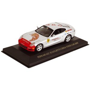 IXO Diecast Model Ferrari 612 Scaglietti China Tour in Silver