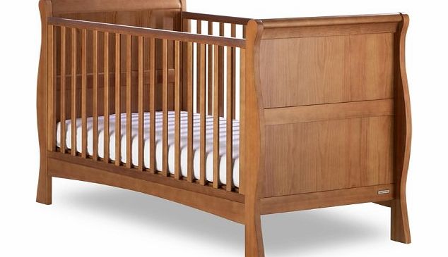 Izziwotnot Bailey Sleigh Cot Bed (Oak)