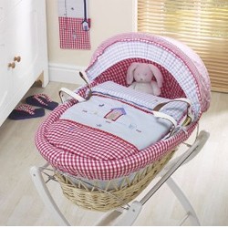 Moses Basket Wicker Hide Away Bay