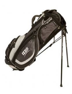 GLIDER STAND BAG Black/Royal Blue/Silver