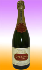 J B LECHERE Brut 1er Cru 75cl Bottle