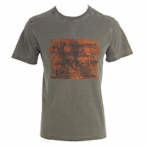 J by Jasper Conran Green rust print t-shirt