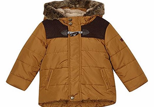 Kids Designer Boys Beige Padded Coat Age 4-5