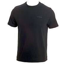 Black pintuck t-shirt