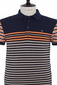 J.Lindeberg J Lindeberg Rubi 2.0 Slim Lux Striped Polo 2013