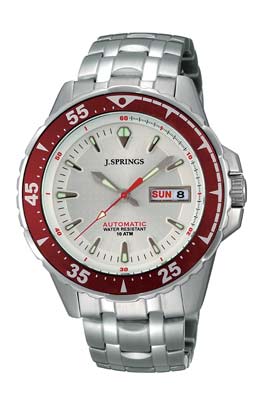 J Springs J.SPRINGS Automatic Sports Red Bezel Gents BEB006