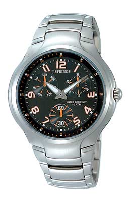 J Springs J.SPRINGS Urban Active Sub Dial Black Gents BLB006