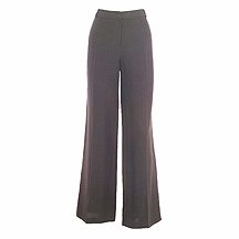 Brown linen rich trousers