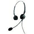 Jabra GN GN 2100 Duo Noise Cancelling Headset with Free Curly SmartCord