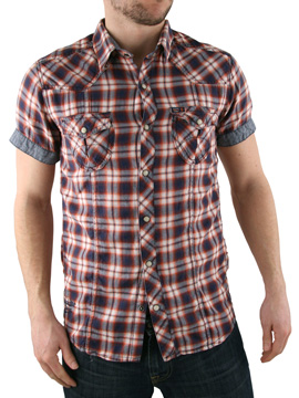 Jack and Jones Orange Rudy Shirt