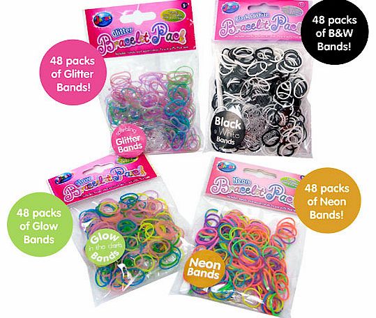 Loom Bands 192 Pack Bundle - 48000 Bands