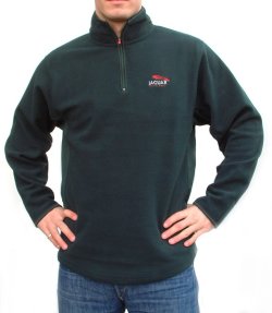 Jaguar Panelled Micro Fleece (Green)