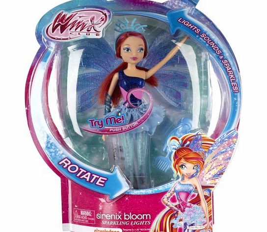 Jakks Pacific Winx Club Sparkling Lights Sirenix Bloom Feature Doll