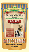 James Wellbeloved Adult Pouches 150g x 36:Turkey