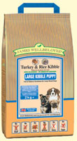 Wellbeloved Puppy Large Kibble Turkey &